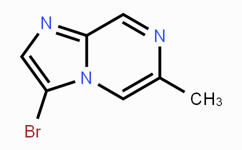 CAS No. 1276056-84-8, 3-Bromo-6-methylimidazo[1,2-a]pyrazine