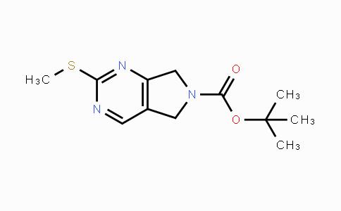 CAS No. 365996-86-7, tert-Butyl 2-(methylthio)-5H-pyrrolo-[3,4-d]pyrimidine-6(7H)-carboxylate
