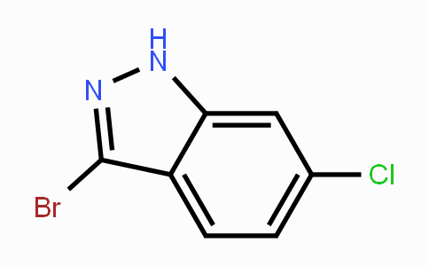 CAS No. 885521-34-6, 3-Bromo-6-chloro-1H-indazole