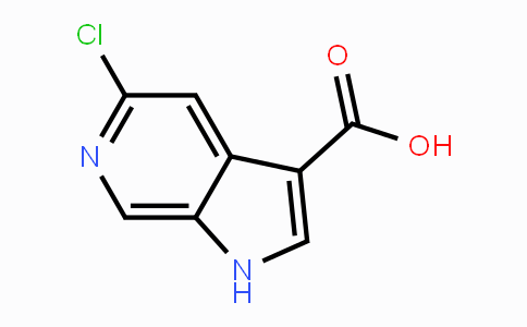 CAS No. 1067193-36-5, 5-Chloro-6-azaindole-3-carboxylic acid