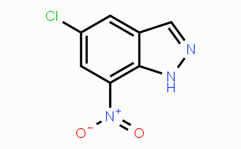 CAS No. 41926-18-5, 5-Chloro-7-nitro-indazole