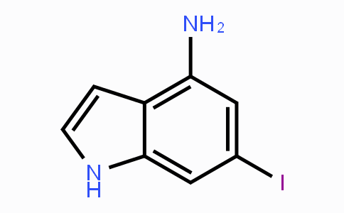 CAS No. 885520-58-1, 4-Amino-6-iodo indole
