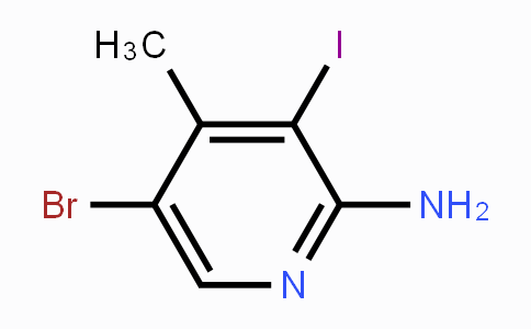 CAS No. 1150618-04-4, 5-Bromo-3-iodo-4-methylpyridin-2-amine