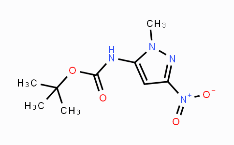 CAS No. 948573-72-6, tert-Butyl (1-methyl-3-nitro-1H-pyrazol-5-yl)carbamate
