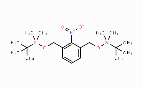 1481447-17-9 | tert-Butyl[(3-{[(tert-butyldimethylsilyl)oxy]-methyl}-2-nitrophenyl)methoxy]dimethylsilane