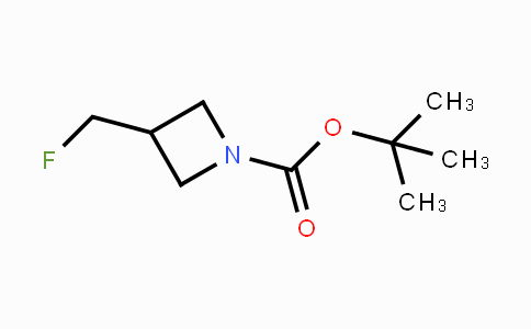 CAS No. 1443983-85-4, tert-Butyl 3-(fluoromethyl)azetidine-1-carboxylate