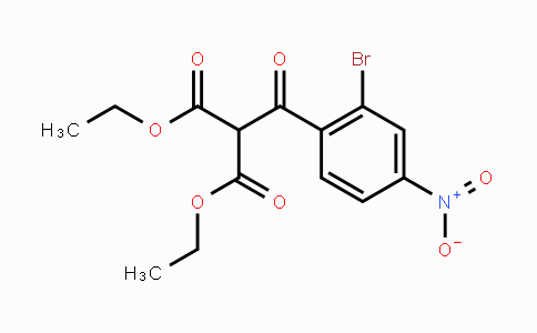 CAS No. 1329166-67-7, Diethyl 2-(2-bromo-4-nitrobenzoyl)malonate