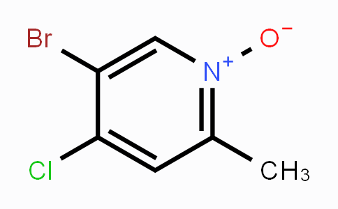 CAS No. 103971-43-3, 5-Bromo-4-chloro-2-methylpyridine 1-oxide