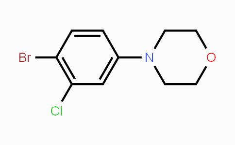 CAS No. 1279027-86-9, 4-(4-Bromo-3-chlorophenyl)morpholine