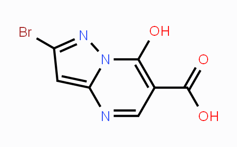 CAS No. 1225375-60-9, 2-Bromo-7-hydroxypyrazolo[1,5-a]-pyrimidine-6-carboxylic acid