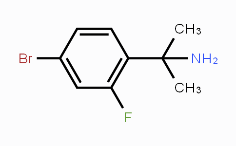 CAS No. 877130-14-8, 2-(4-Bromo-2-fluorophenyl)propan-2-amine
