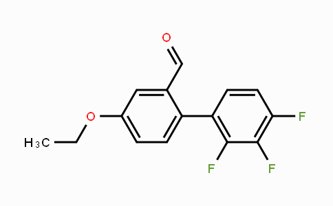 CAS No. 1254733-85-1, 4-Ethoxy-2',3',4'-trifluoro-[1,1'-biphenyl]-2-carbaldehyde