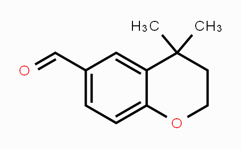 CAS No. 107430-96-6, 4,4-Dimethylchroman-6-carbaldehyde