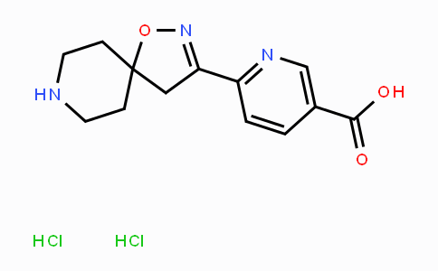CAS No. 1350760-10-9, 6-(1-Oxa-2,8-diazaspiro[4.5]dec-2-en-3-yl)nicotinic acid dihydrochloride