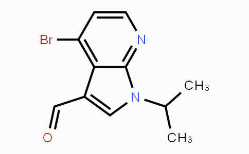 CAS No. 1350760-46-1, 4-Bromo-1-isopropyl-1H-pyrrolo-[2,3-b]pyridine-3-carbaldehyde