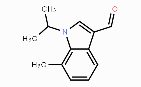 CAS No. 1350760-50-7, 1-Isopropyl-7-methyl-1H-indole-3-carbaldehyde