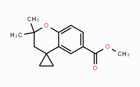 CAS No. 1350761-55-5, Methyl 2,2-dimethylspiro[chroman-4,1'-cyclopropane]-6-carboxylate