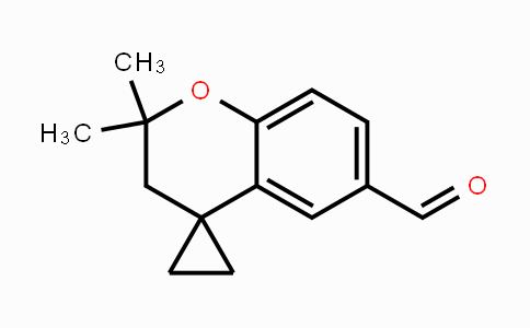 CAS No. 1350761-57-7, 2,2-Dimethylspiro[chroman-4,1'-cyclopropane]-6-carbaldehyde
