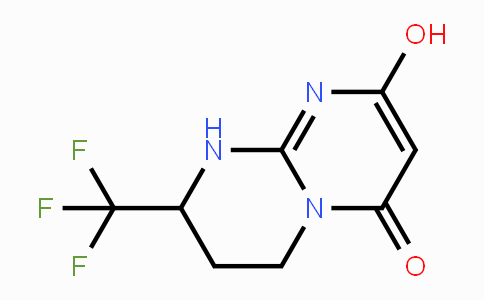 CAS No. 1260585-14-5, 8-Hydroxy-2-(trifluoromethyl)-3,4-dihydro-1H-pyrimido[1,2-a]pyrimidin-6(2H)-one