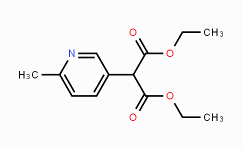 CAS No. 1495322-52-5, Diethyl 2-(6-methylpyridin-3-yl)malonate