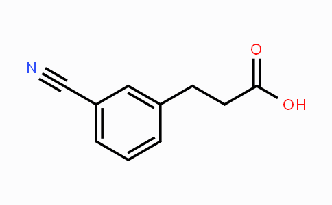 CAS No. 42287-97-8, 3-Cyanobenzenepropanoic acid
