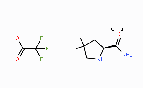 CAS No. 1448440-46-7, (S)-4,4-Difluoropyrrolidine-2-carboxamide 2,2,2-trifluoroacetate