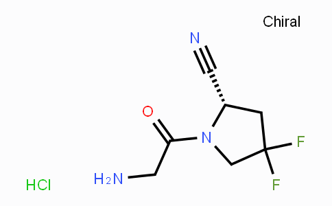 CAS No. 1448440-51-4, (S)-1-(2-Aminoacetyl)-4,4-difluoropyrrolidine-2-carbonitrile hydrochloride