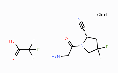 CAS No. 1448440-40-1, (S)-1-(2-Aminoacetyl)-4,4-difluoropyrrolidine-2-carbonitrile 2,2,2-trifluoroacetate