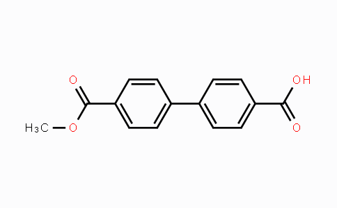CAS No. 109963-61-3, 4-[4-(Methoxycarbonyl)phenyl]benzoic acid
