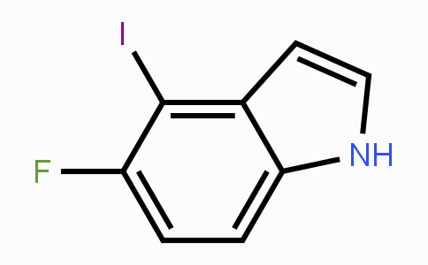 CAS No. 955978-88-8, 5-Fluoro-4-iodo-1H-indole