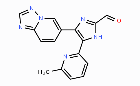 CAS No. 1352609-91-6, 4-([1,2,4]Triazolo[1,5-a]pyridin-6-yl)-5-(6-methyl-pyridin-2-yl)-1H-imidazole-2-carbaldehyde