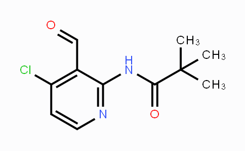 CAS No. 749925-46-0, N-(4-Chloro-3-formylpyridin-2-yl)pivalamide