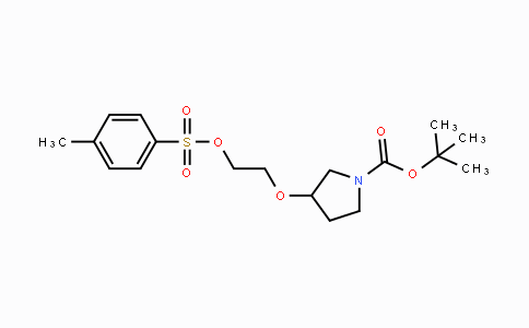 CAS No. 1648864-26-9, tert-Butyl 3-(2-(tosyloxy)ethoxy)-pyrrolidine-1 -carboxylate
