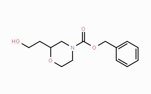 CAS No. 112887-40-8, Benzyl 2-(2-hydroxyethyl)morpholine-4-carboxylate