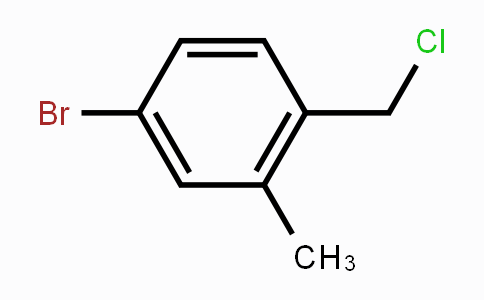 CAS No. 24078-15-7, 4-Bromo-1-(chloromethyl)-2-methylbenzene