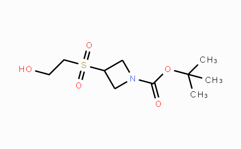 DY107522 | 1648864-55-4 | tert-Butyl 3-((2-hydroxyethyl)sulfonyl)-azetidine-1-carboxylate