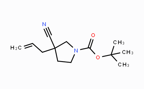 1648864-59-8 | tert-Butyl 3-allyl-3-cyanopyrrolidine-1-carboxylate