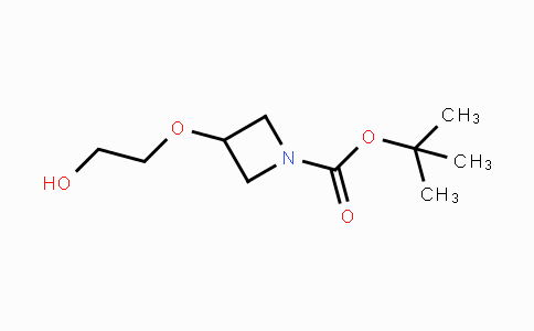CAS No. 1146951-82-7, tert-Butyl 3-(2-hydroxyethoxy)-azetidine-1-carboxylate
