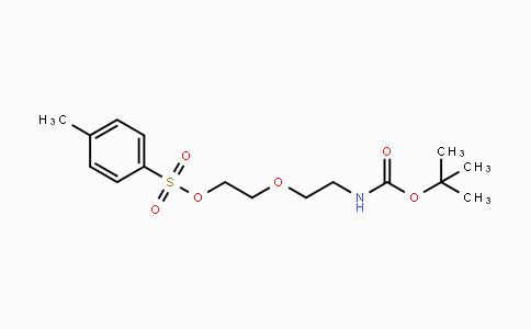 CAS No. 192132-77-7, 2-(2-((tert-Butoxycarbonyl)amino)ethoxy)-ethyl 4-methylbenzenesulfonate
