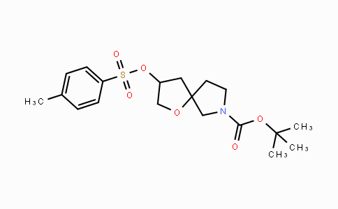 CAS No. 1648864-32-7, tert-Butyl 3-(tosyloxy)-1-oxa-7-azaspiro-[4.4]nonane-7-carboxylate
