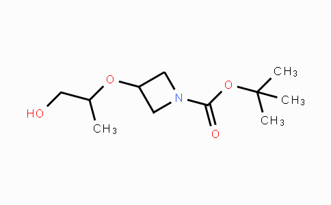 CAS No. 1648864-42-9, tert-Butyl 3-((1-hydroxypropan-2-yl)oxy)azetidine-1-carboxylate