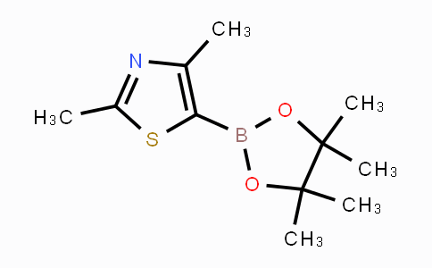CAS No. 859833-13-9, 2,4-Dimethyl-5-(4,4,5,5-tetramethyl-1,3,2-dioxaborolan-2-yl)thiazole