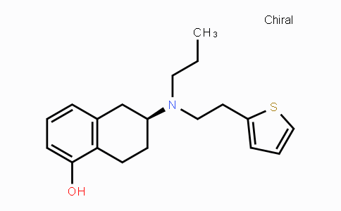 CAS No. 99755-59-6, (S)-6-(Propyl(2-(thiophen-2-yl)ethyl)amino)-5,6,7,8-tetrahydronaphthalen-1-ol