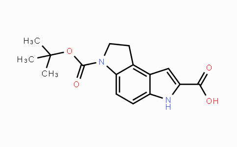 CAS No. 107474-67-9, 6-(tert-Butoxycarbonyl)-3,6,7,8-tetrahydropyrrolo-[3,2-e]indole-2-carboxylic acid