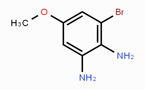 CAS No. 98546-54-4, 3-Bromo-5-methoxybenzene-1,2-diamine