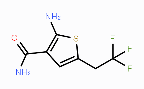 CAS No. 1628317-82-7, 2-Amino-5-(2,2,2-trifluoroethyl)-thiophene-3-carboxamide