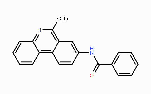 CAS No. 861814-97-3, N-(6-Methylphenanthridin-8-yl)benzamide