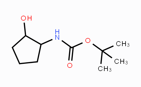 CAS No. 945652-35-7, tert-Butyl (2-hydroxycyclopentyl)carbamate