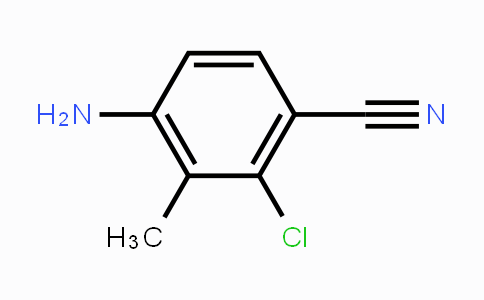 CAS No. 573768-09-9, 4-Amino-2-chloro-3-methylbenzonitrile