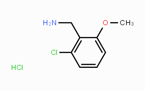 CAS No. 927902-41-8, (2-Chloranyl-6-methoxy-phenyl)-methanamine hydrochloride